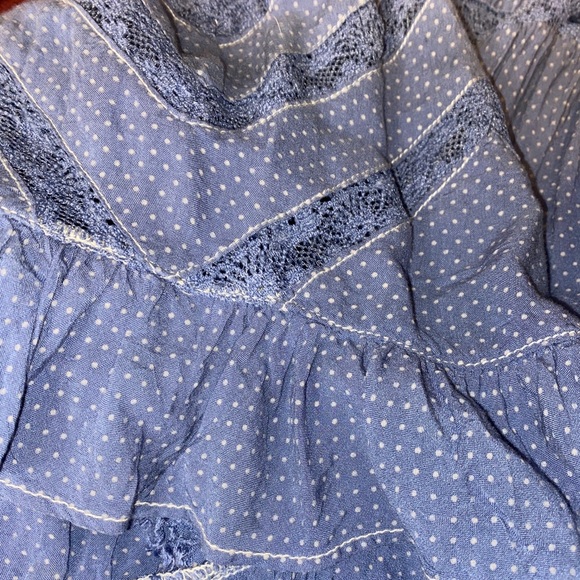 Free People Lacey Blue Dress - Picture 3 of 3